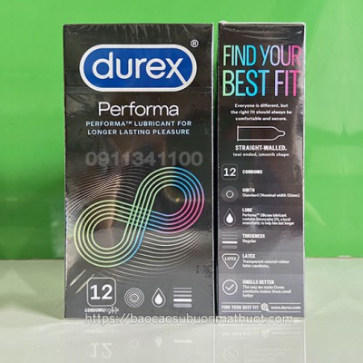 Durex Performa 12 cái kéo dài thời gian