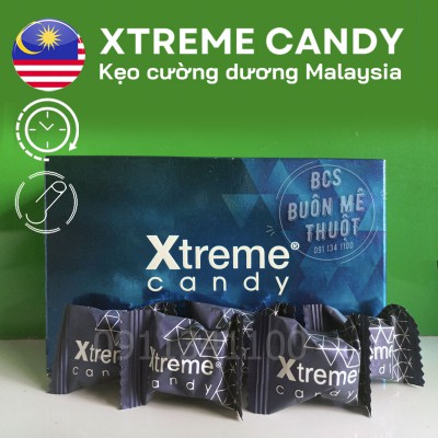 Xtreme Candy - Kẹo sâm tăng cường sinh lý nam của Malaysia hộp 30 viên