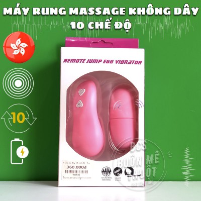 Máy rung không dây dùng pin 10 chế độ rung Jump tại Buôn Ma Thuột (BMT) - Đắk Lắk