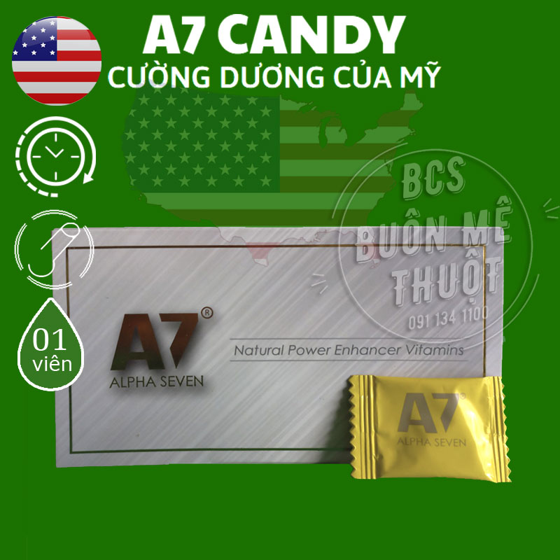 1 viên Kẹo A7 Alpha Seven USA chính hãng tại Buôn Ma Thuột - Đắk Lắk