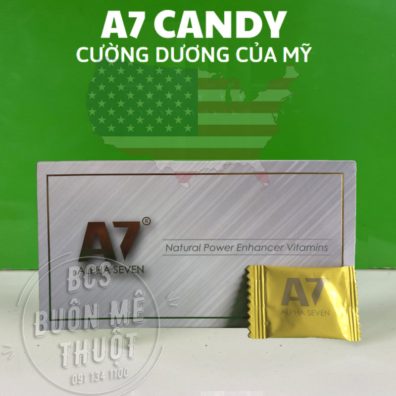 Kẹo A7 - Alpha Seven Candy chính hãng tại Buôn Ma Thuột - Daklak