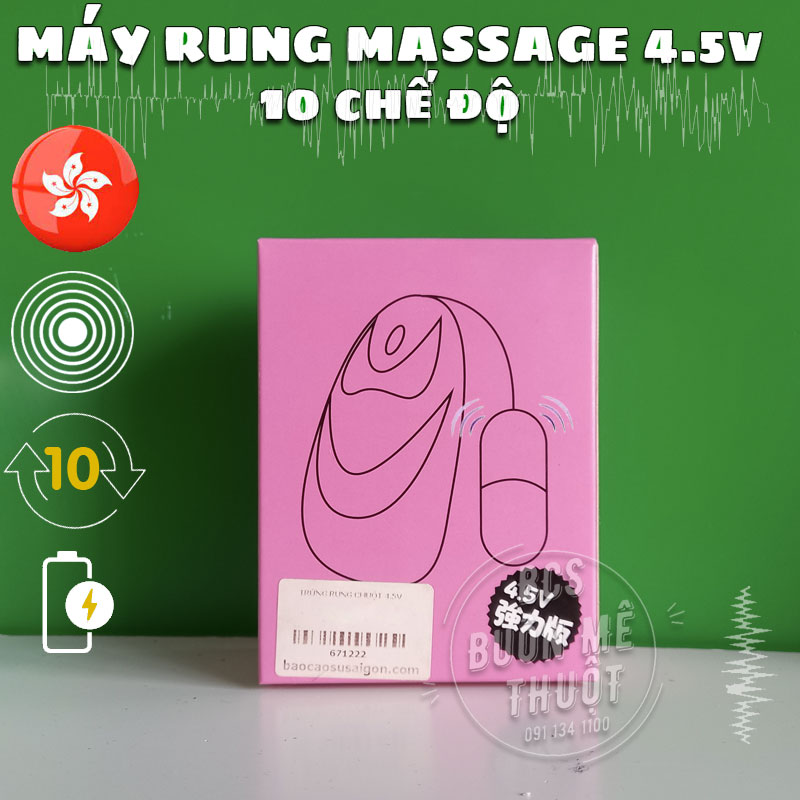 Máy rung massage 10 chế độ MAN NOU tại Buôn Ma Thuột - Đắk Lắk